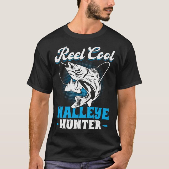 Camiseta Reel Legal Walleye Hunter (Frente)