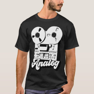 Camiseta Reel para Reel Magnetic Tape Player Recorder Premi