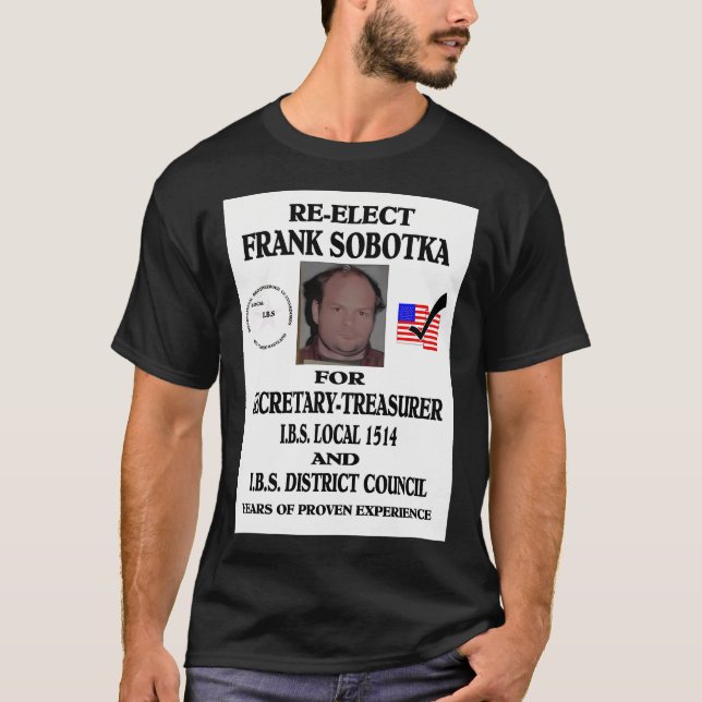Camiseta Reeleger Frank Sobotka (Frente)