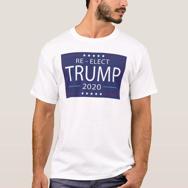 Camiseta Reeleger Trump 2020  (Frente)