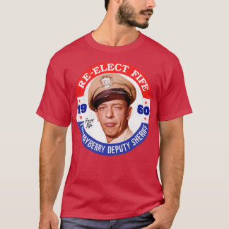 Camiseta Reeleger Xerife Adjunto do Fife Mayberry