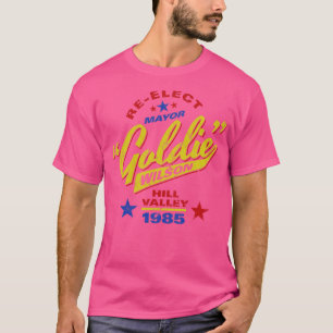 Camiseta Reeleita o prefeito Goldie Wilson