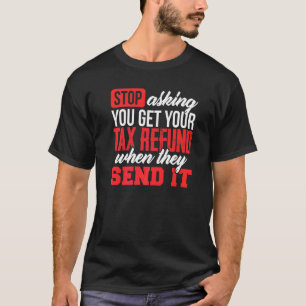 Camiseta Reembolso de Imposto Contador Fofo Cpa Guarda-Livr