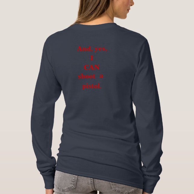 Camiseta Reenactors fêmea (Verso)