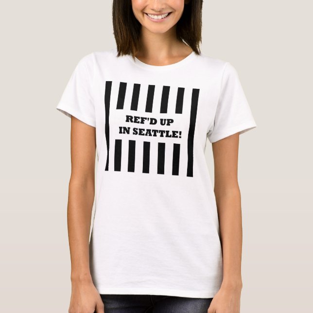 Camiseta Ref. em Seattle com o Replacement Referes (Frente)