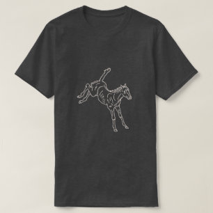 Camiseta Refeição de Cavalo - linha transparente.