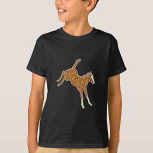 Camiseta Refeição de Cavalo - multicor transparente.