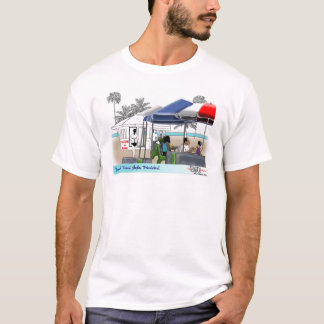 Camiseta Refeição matinal na praia