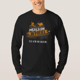Camiseta Refeições de bicicleta personalizadas em grupo d