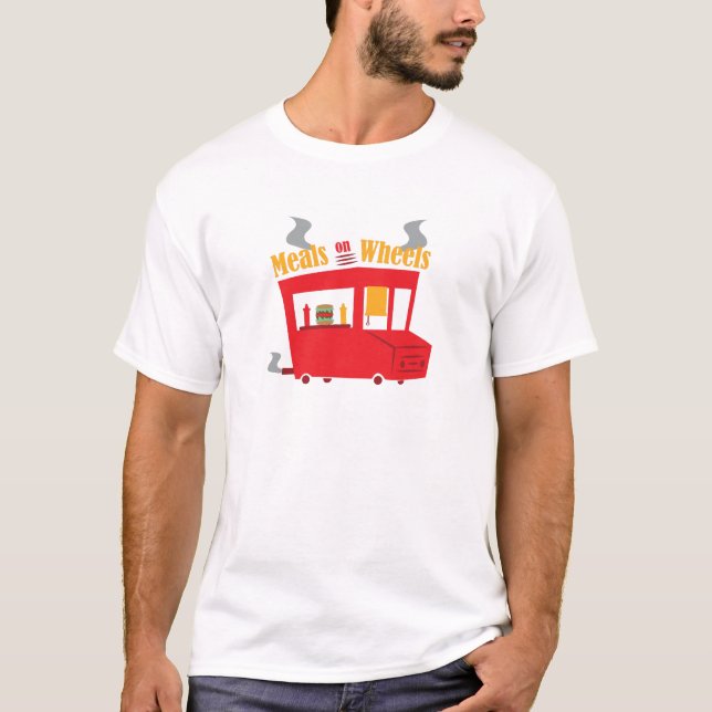 Camiseta Refeições nas rodas (Frente)