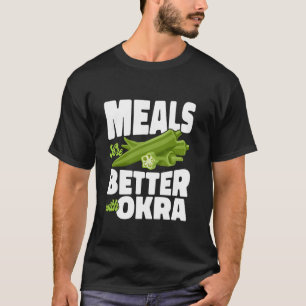 Camiseta Refeições São Melhores Com Jardinagem De Quiabo Ba
