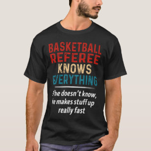Camiseta Referendo De Basquete Sabe Tudo
