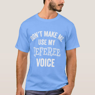 Camiseta Referendo Funny Gift Ref Esportivo Basquete