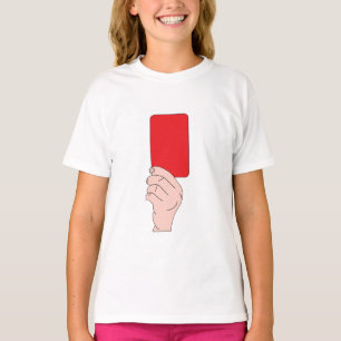 Camiseta Referendo Mostrando Um T-Shirt Para Meninas De Car