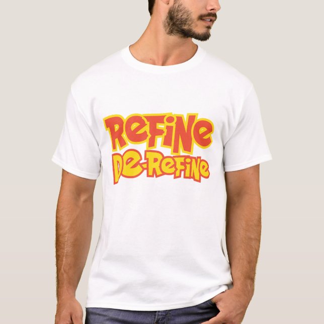 Camiseta Refinar & Ajustar (Frente)