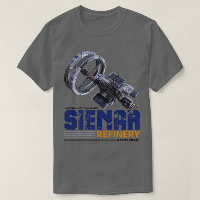 Camiseta Refinaria Sienar (Frente do Design)