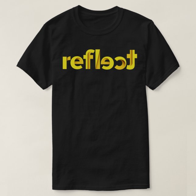 Camiseta Refletir 1 (Frente do Design)