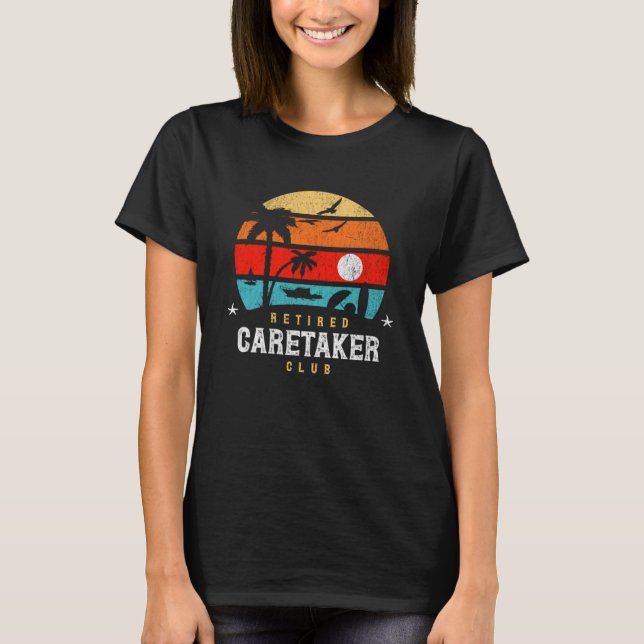 Camiseta Refletor Estilo de Aposentação Ideia Aposentada Ca (Frente)