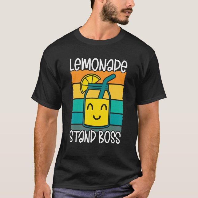Camiseta Refletor Lemonade Stand Boss Ice Lemon Sumice Lemo (Frente)