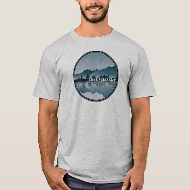 Camiseta Reflexão de Arizonas do Lago Pleasant (Frente)