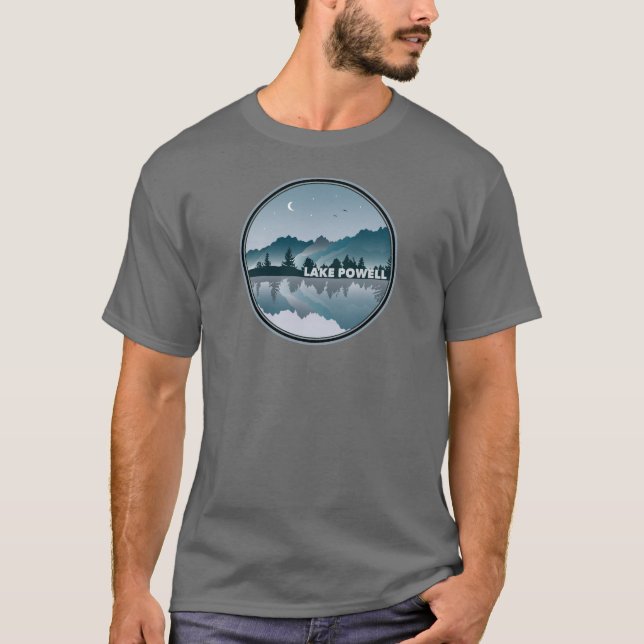 Camiseta Reflexão de Utah no Lago Powell Arizona (Frente)