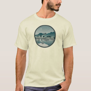 Camiseta Reflexão do Horsetooth Reservoir Colorado