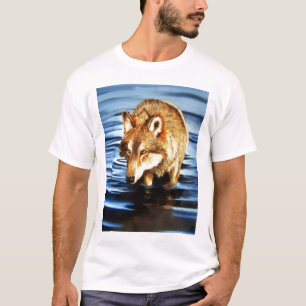 CAMISETA REFLEXÃO DO LOBO