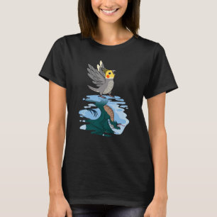 Camiseta Reflexão do Papagaio e Dragão I Cockatiel