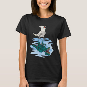 Camiseta Reflexão entre papagaio e rex I Goffins Cockatoo