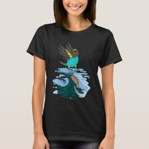 Camiseta Reflexão entre papagaios e dragões I Meyers Parrot