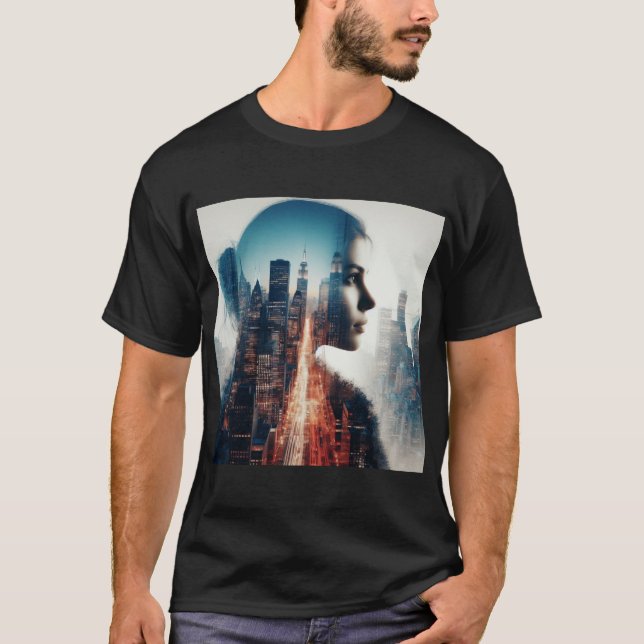 Camiseta Reflexão urbana (Frente)