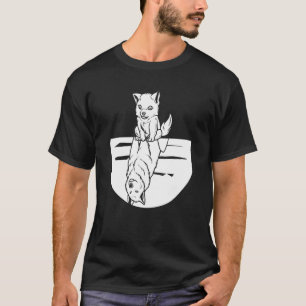 Camiseta Reflexo do Lobo Lobos Animal Vida Selvagem Lobo