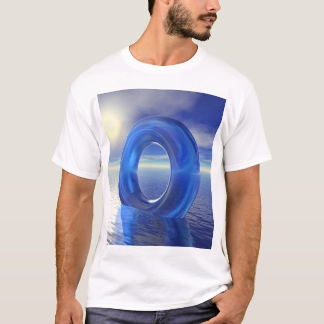 Camiseta Reflexões Azuis (Frente)