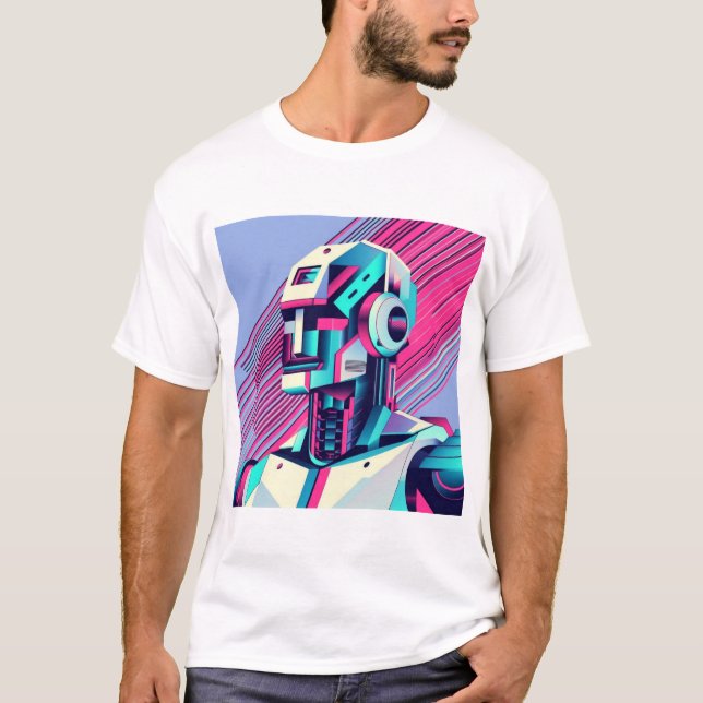 Camiseta Reflexões Cyberpunk (Frente)