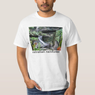 Camiseta REFLEXÕES da floresta húmida do australiano da