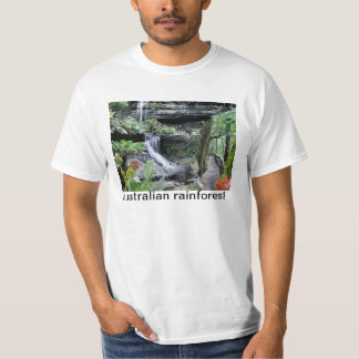 Camiseta REFLEXÕES da floresta húmida do australiano da