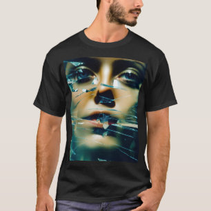 Camiseta Reflexões Destruídas: T-Sh masculina em dupla expo