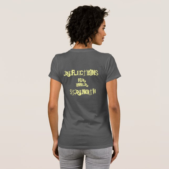 Camiseta Reflexões Para A Resistência Interna (Parte Traseira Completa)