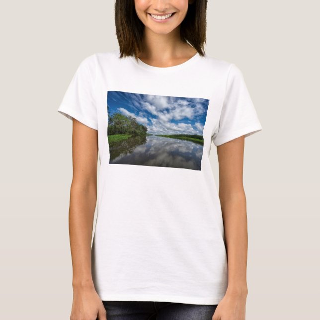 Camiseta Reflexões peruanas da selva (Frente)