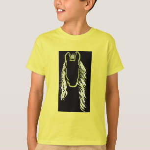Camiseta Reflexões Sunny de um Cavalo
