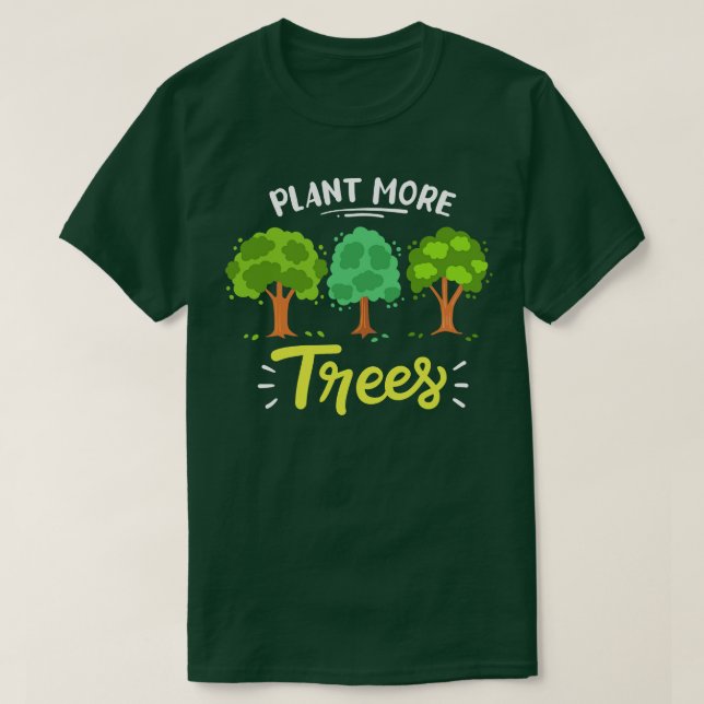 Camiseta Reflorestamento Ambiental Árvore (Frente do Design)