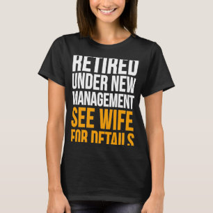 Camiseta Reforma Aposentada Sob Novo Gerenciamento