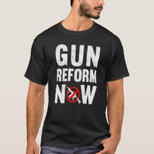 Camiseta Reforma das Armas, Agora Anti-Segunda Emenda Pro