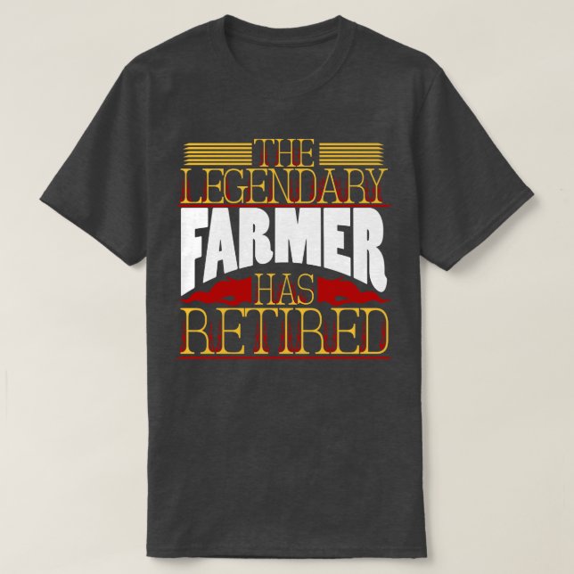 Camiseta Reforma do Setor Agrícola (Frente do Design)
