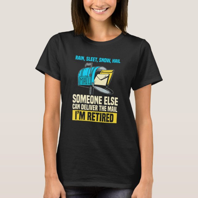Camiseta Reforma Dos Trabalhadores Postais Para As Mulheres (Frente)