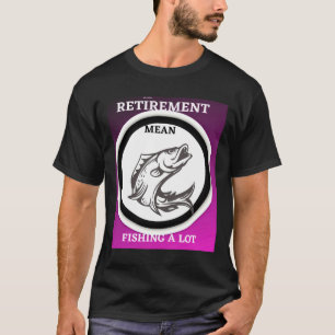 Camiseta Reforma Média Da Pesca Muito