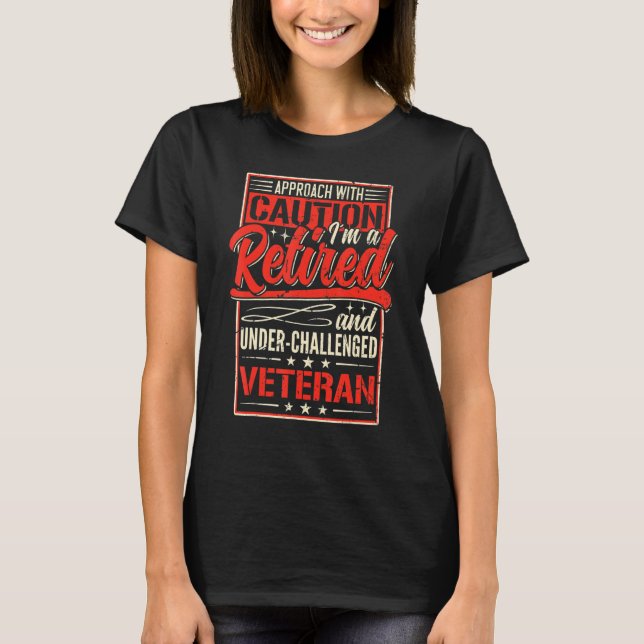 Camiseta Reforma Militar Veterana 2022 Soldado Aposentado D (Frente)