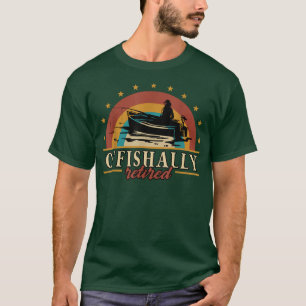 Camiseta Reforma Ofisicamente Aposentada Vintage Pesca Engr