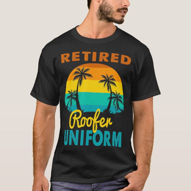 Camiseta Reforma Uniforme das Ilhas Tropicais de Roofer Apo (Frente)