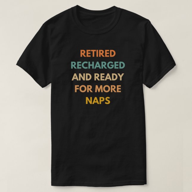 Camiseta Reformado Rechargado | Cota de Reforma Engraçada (Frente do Design)